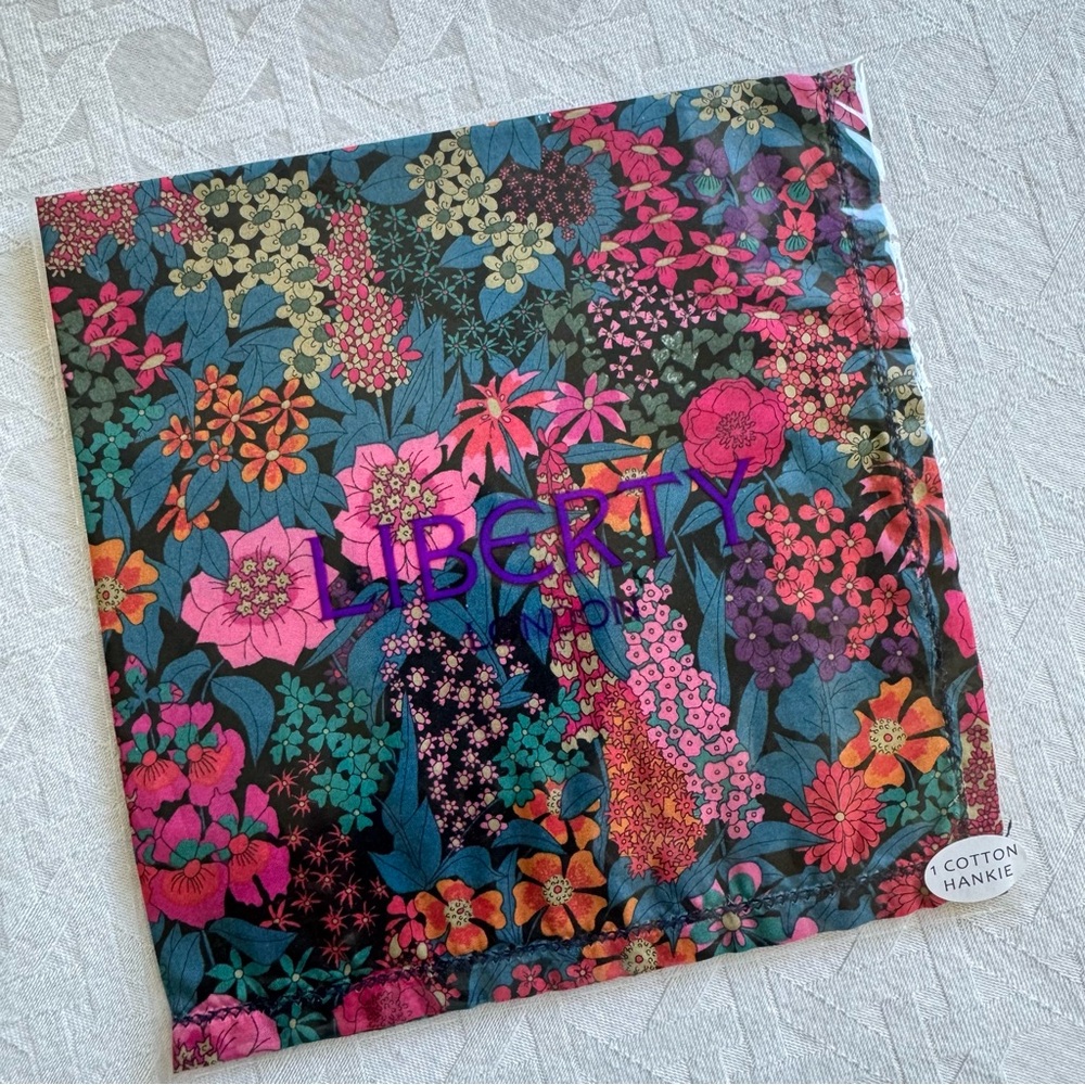 Liberty of London Garden Floral Print Handkerchief